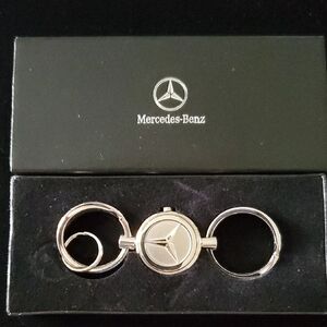 Silver Mercedes-Benz Keyring - Men's Accessory